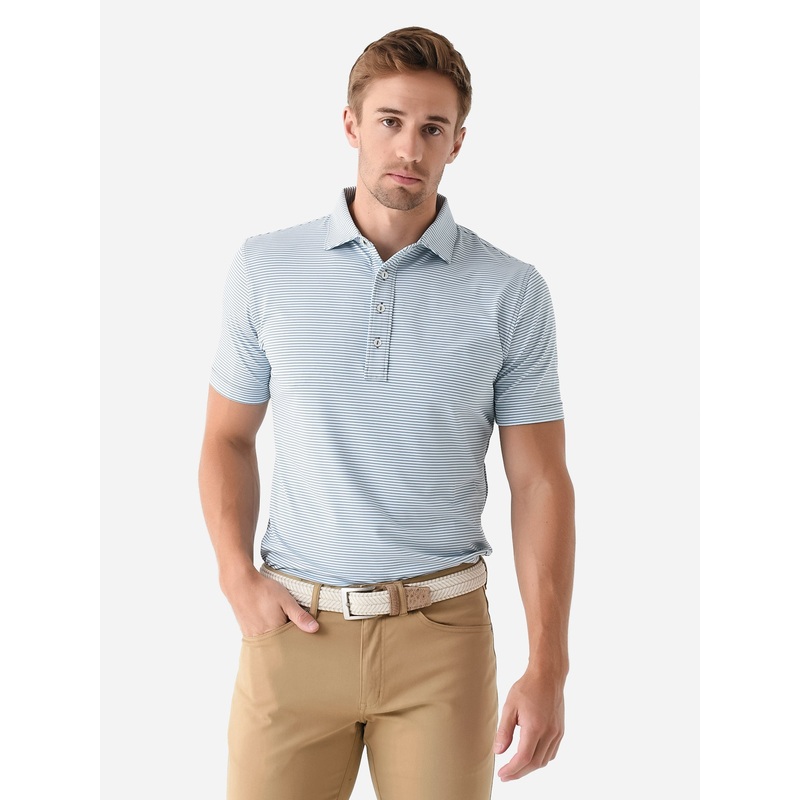 Peter Millar Crown Crafted Men’s Ezra Performance Jersey Polo