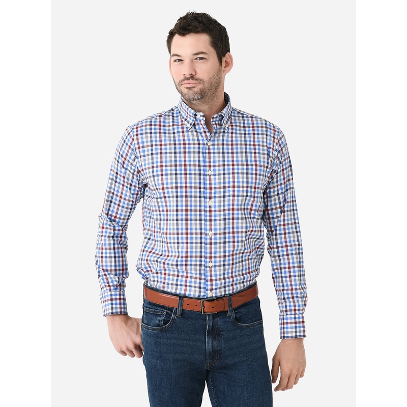 Peter Millar Crown Men’s Orin Cotton-Stretch Sport Shirt