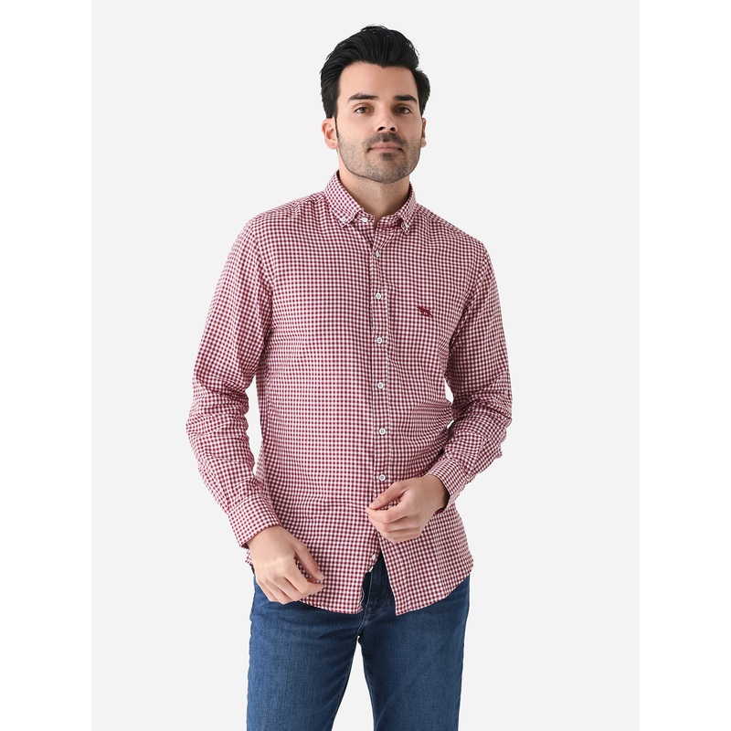 Rodd And Gunn Men’s Gunn Check Oxford Sports Fit Shirt