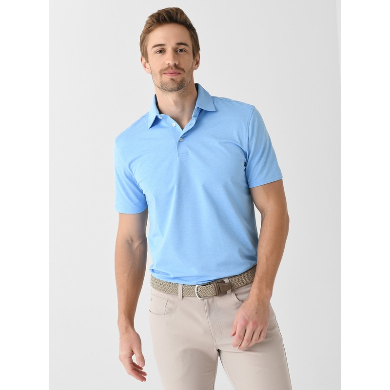 Southern Tide Men’s Brrr-eeze Heather Performance Polo