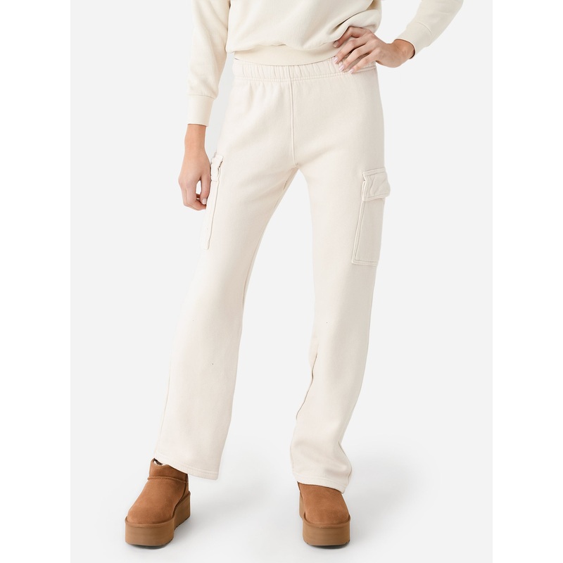 Perfect White Tee Women’s Kelly Fleece Cargo Pant
