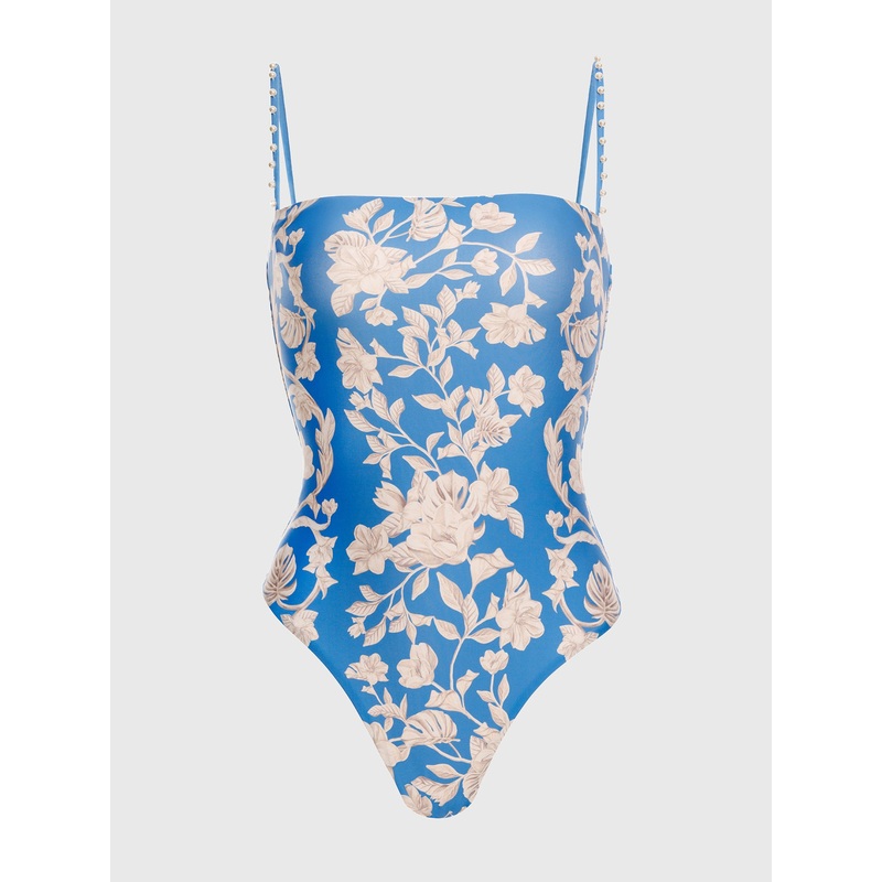 Agua By Agua Bendita Women’s Durazno Madera One-Piece Swimsuit