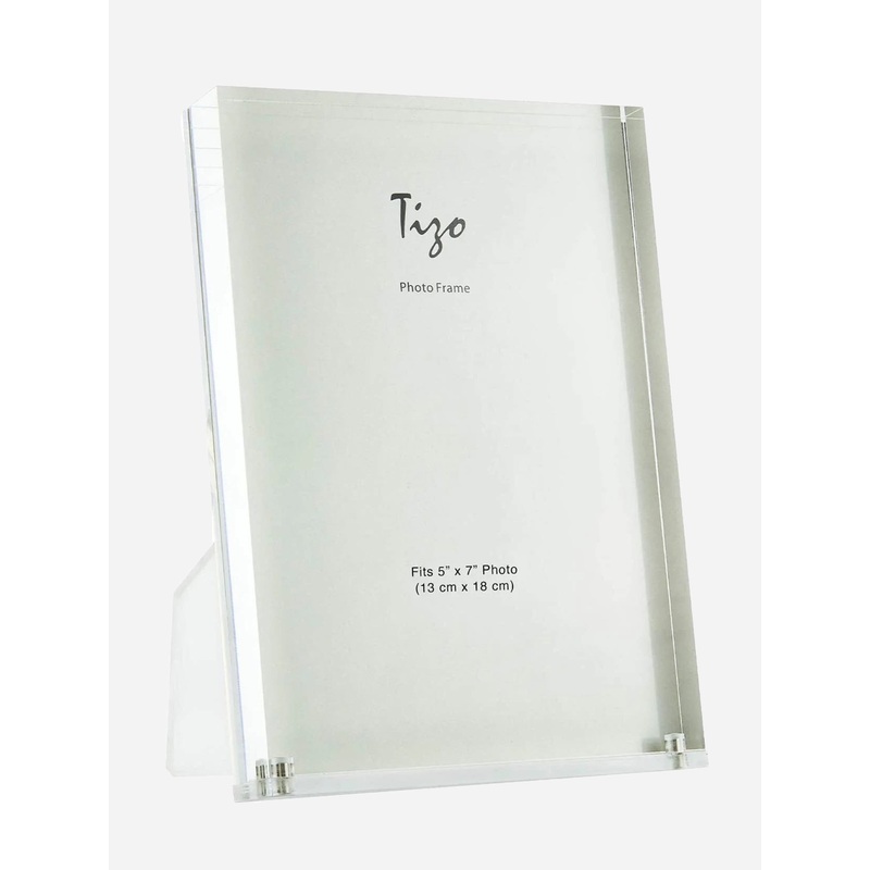 TIZO Acrylic 5×7 Photo Frame|5X7|CLEAR