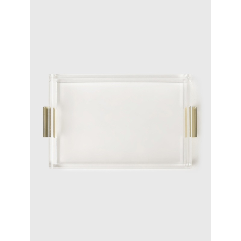 TIZO Acrylic Tray|O/S|CLEAR/GOLD