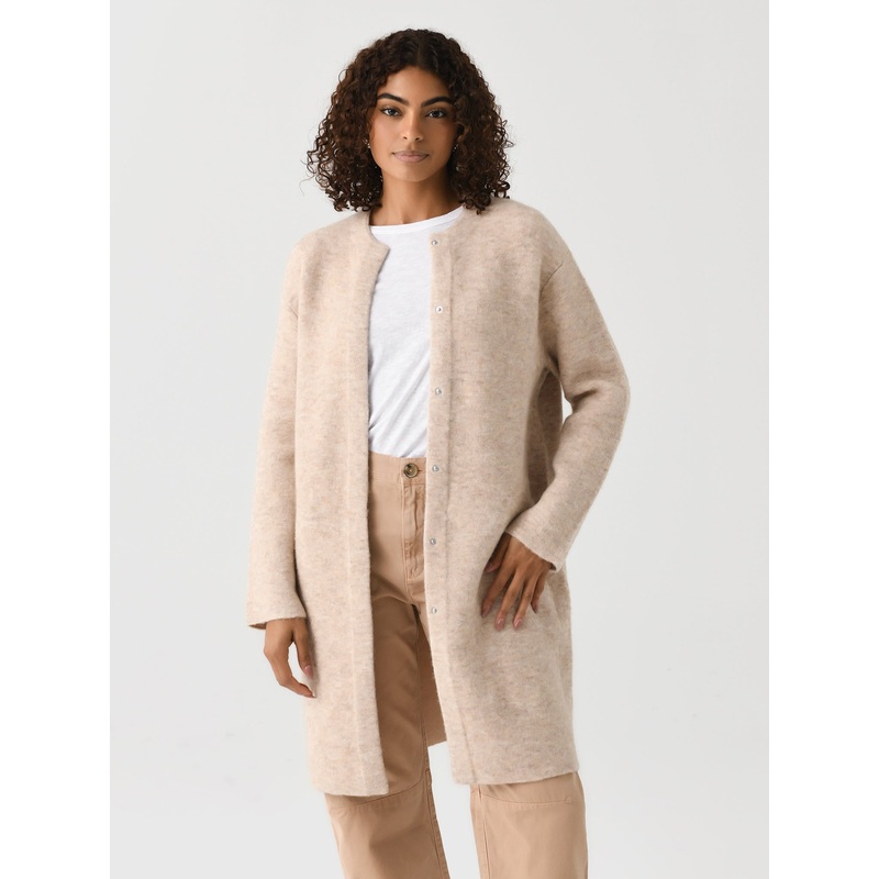 Vince Women’s Textured Soft Sculpted Car Coat