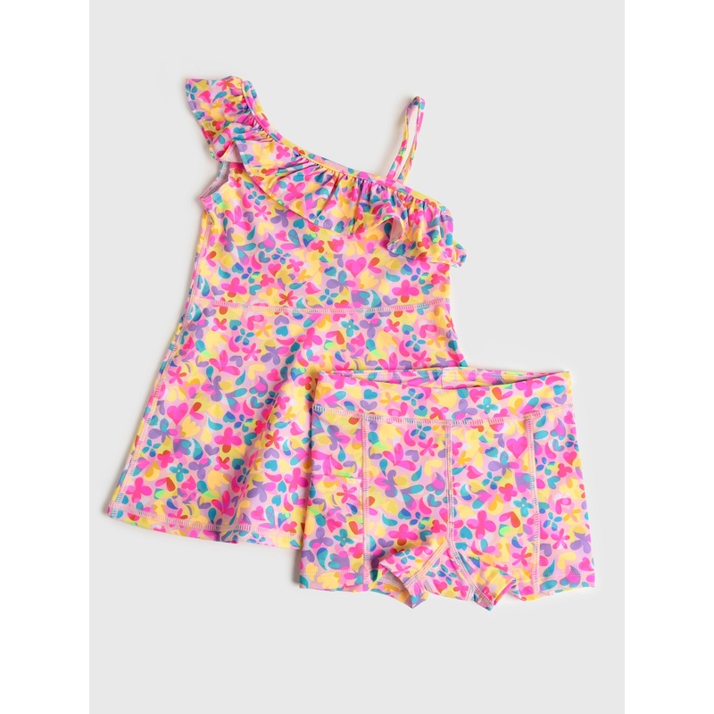 Rufflebutts Girls’ Tennis Dress + Bike Short Set