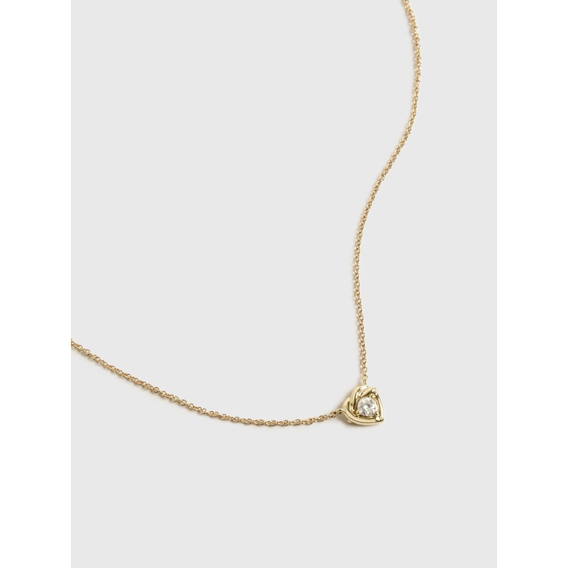 Stone And Strand Tie The Knot Diamond Necklace