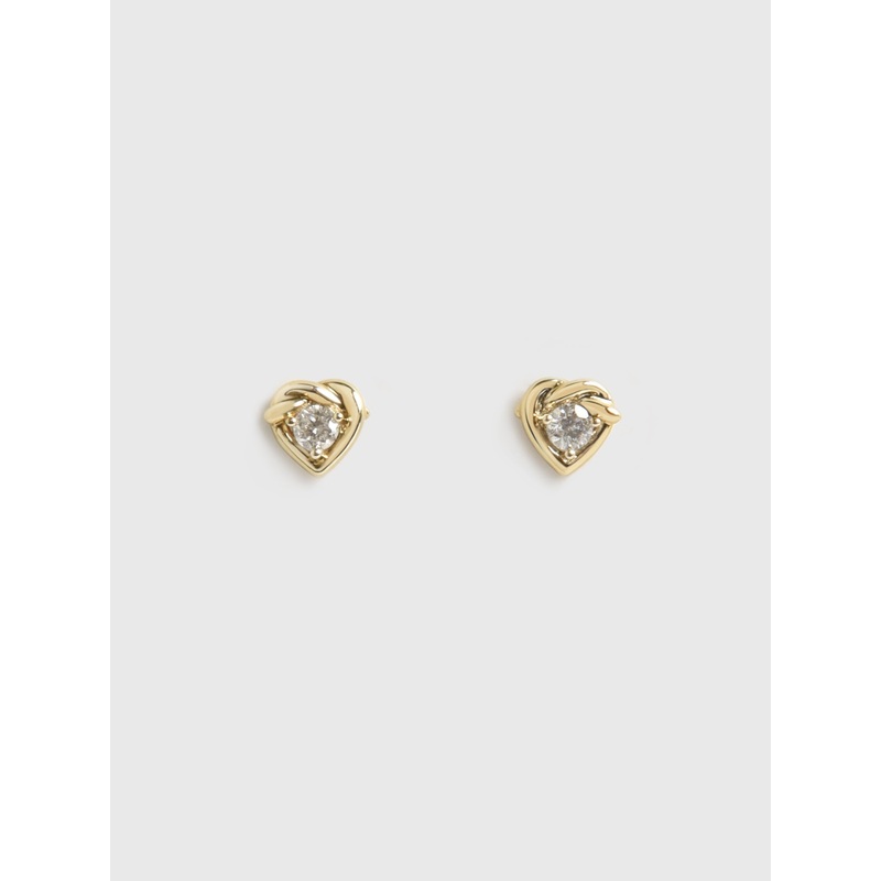 Stone And Strand Tie The Knot Diamond Stud Earrings