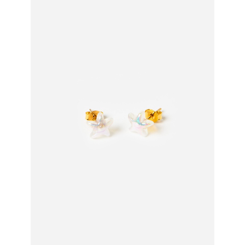 TAI Iridescent Star Stud Earrings