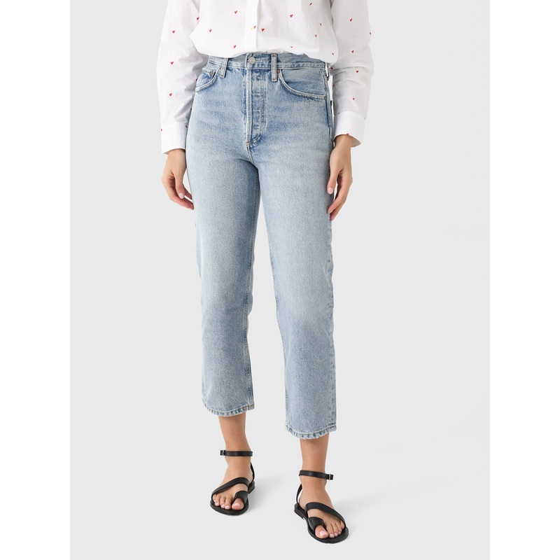 Agolde Women’s 90s Loose Straight Crop Jean