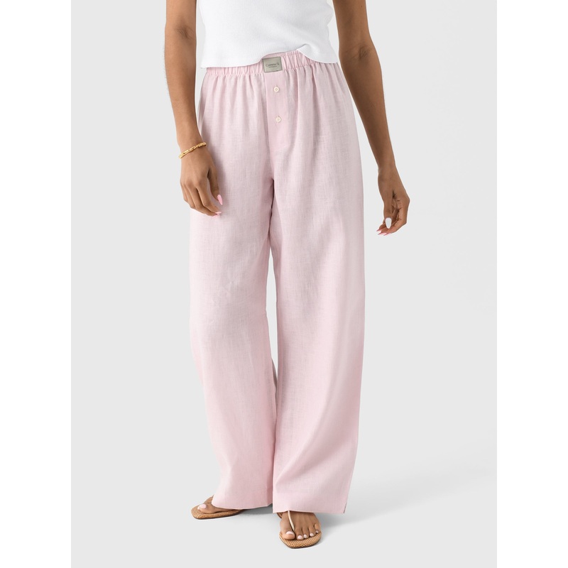 Comme Si Women’s La Boxer Alta Linen