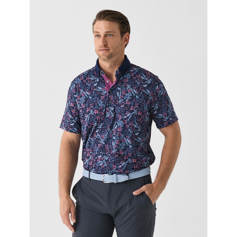 Greyson Men’s Desert Floral Polo