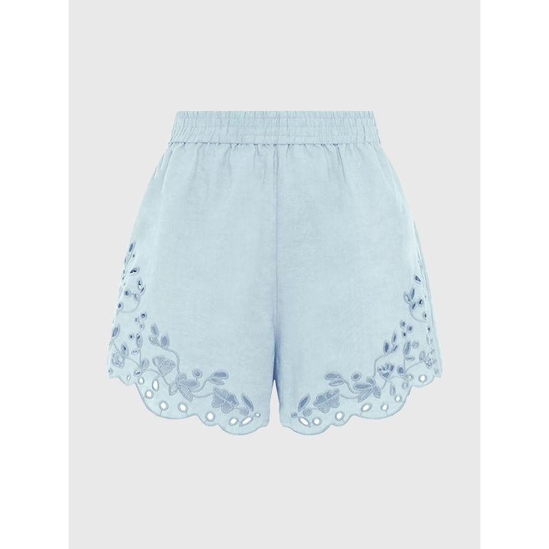 Peony Women’s Memoir Embroidered Short