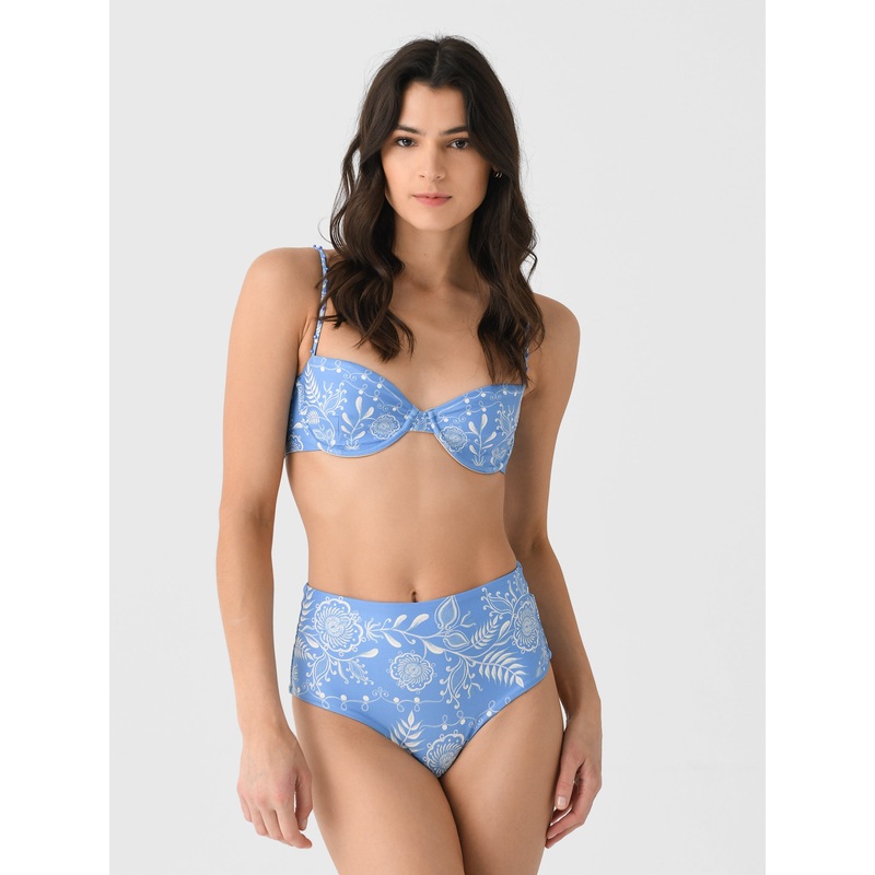 Agua By Agua Bendita Women’s Magdalena Floritura Bikini Top