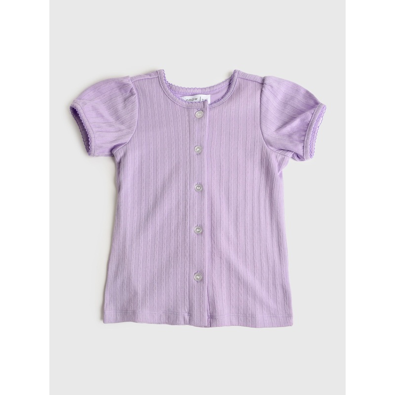 Minnow Girls’ Breeze Puff Sleeve Shirt