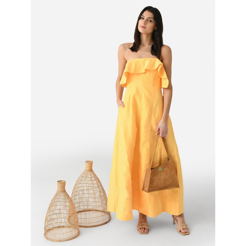 AJE Women’s Shallows Strapless Gown