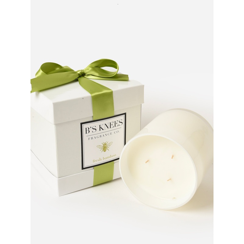 B’s Knees Fresh Bamboo 3-Wick Candle