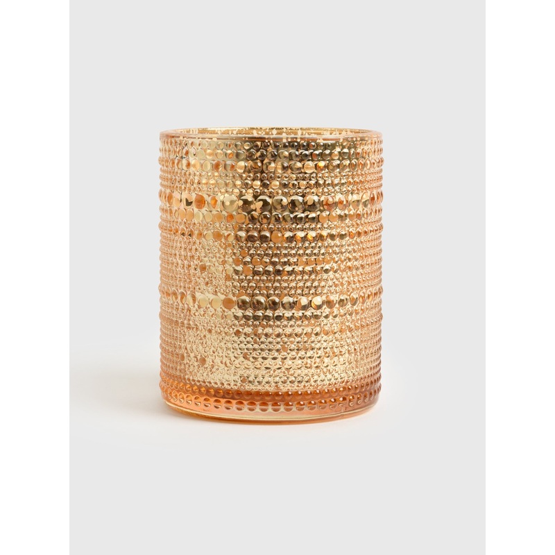 B’s Knees Gold Bead 2-Wick Candle