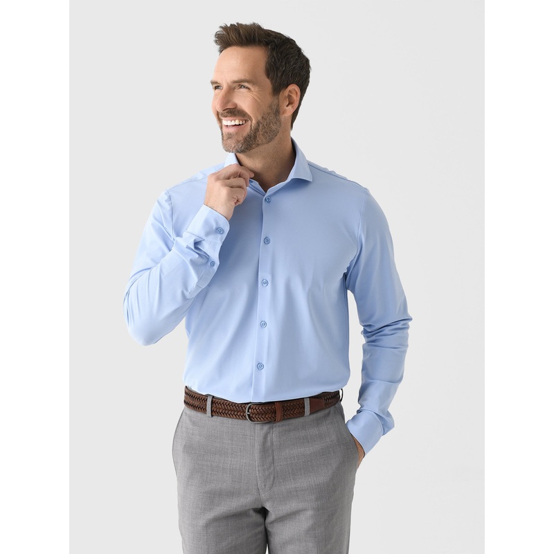 Blue Industry Men’s Performance Core Long Sleeve Jersey Shirt