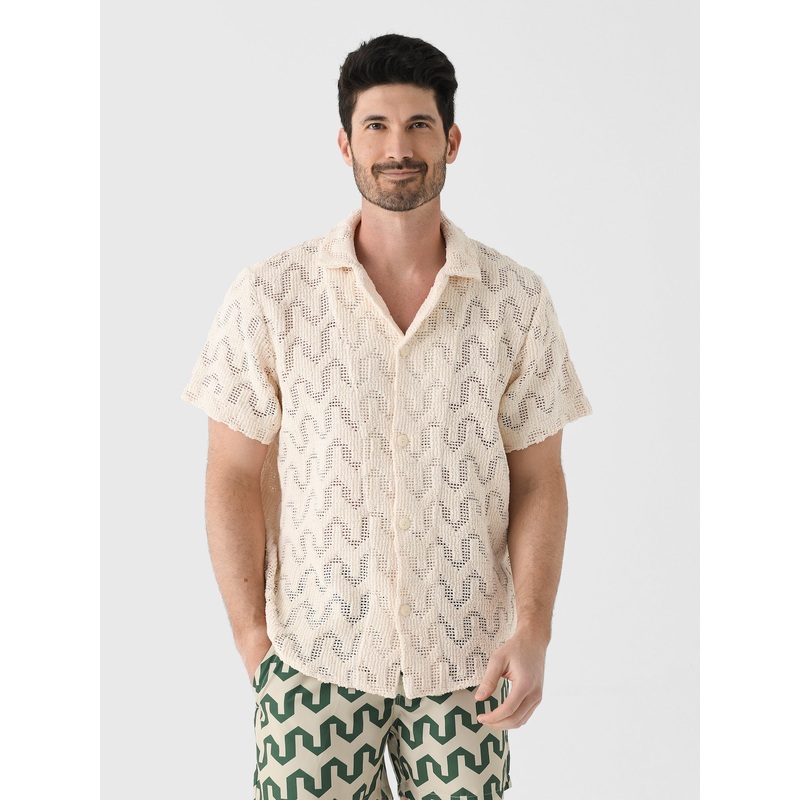 OAS Men’s Atlas Cuba Crochet Shirt