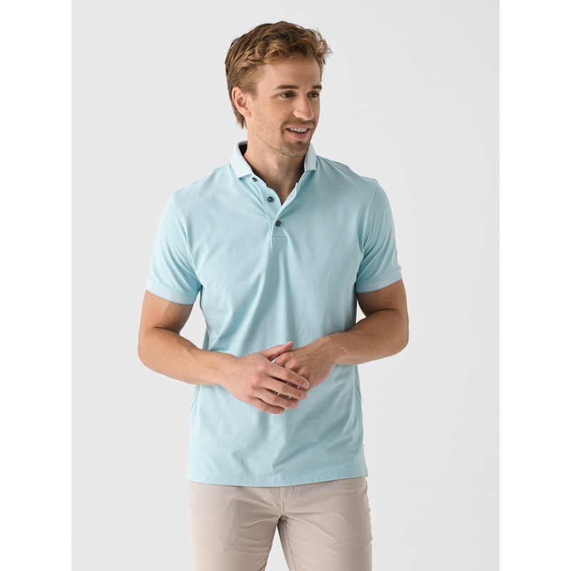 Greyson Men’s Cherokee Polo|S|M|L|XL|XXL|TOPAZ