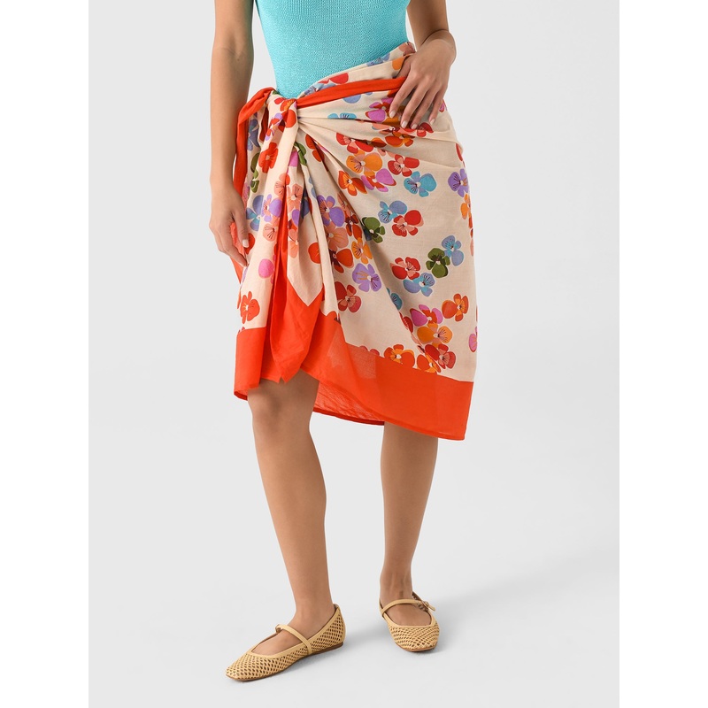 Sunshine Tienda Women’s Rainbow Flower Sarong