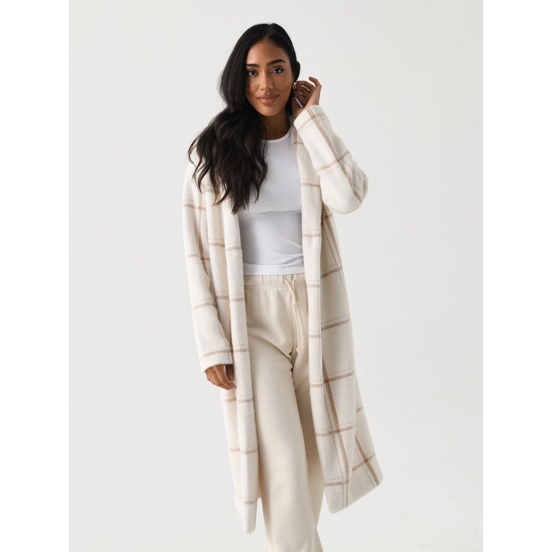 Z Supply Women’s Mason Windowpane Coat