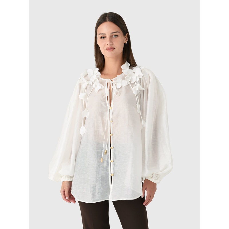AJE Women’s Camille Flower Blouse