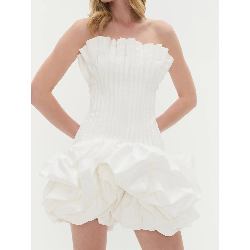 AJE Women’s Ivy Bubble Hem Mini Dress