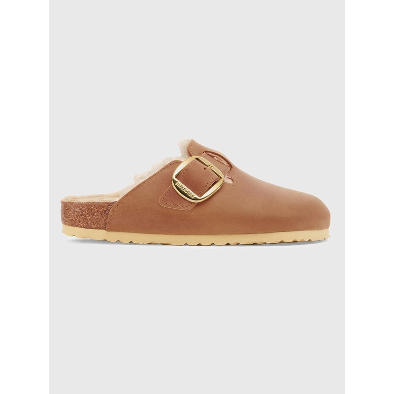 Birkenstock Women’s Boston Big Buckle Shearling Clog