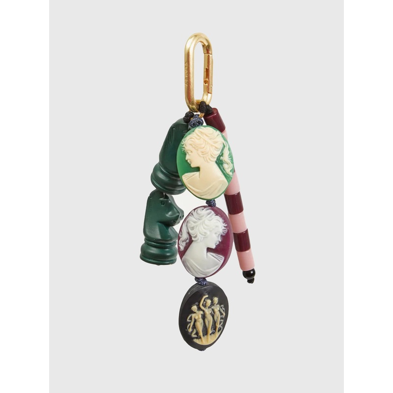 Clare V. Cameo Fob|O/S|MULTI