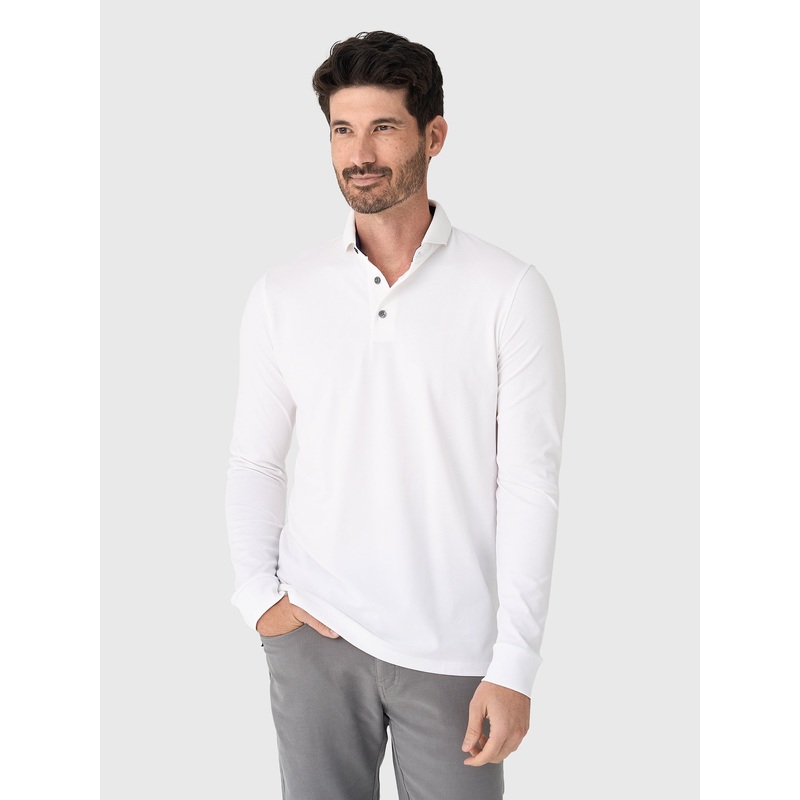 Greyson Men’s Cherokee Long Sleeve Polo