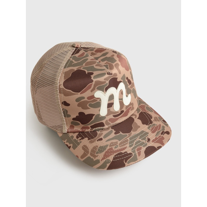 Maana Men’s Mesh Back M Trucker Hat