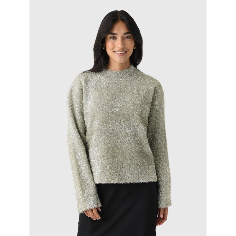 Simon Miller Women’s Cher Tinsel Knit Sweater