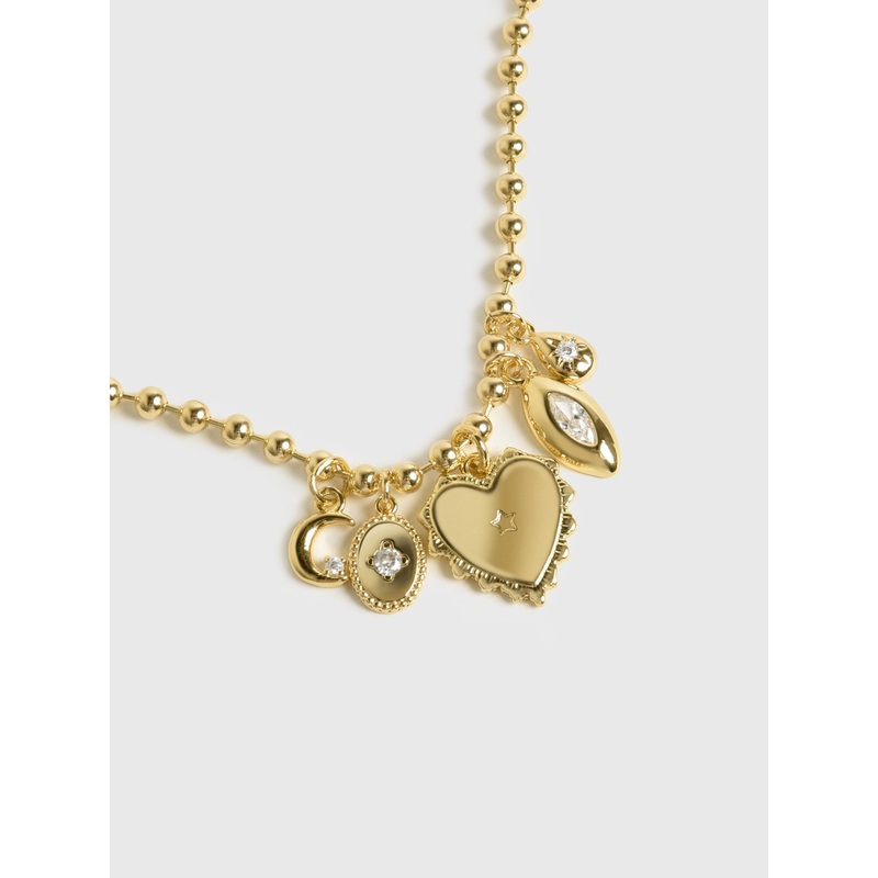 Alexa Leigh Heart Charm Necklace