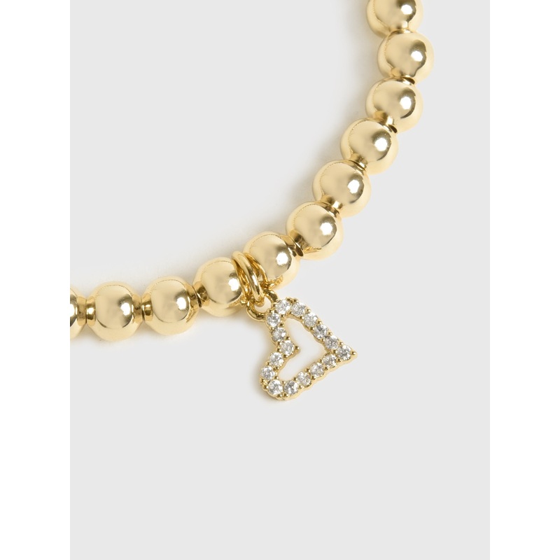 Alexa Leigh Heart of Gold Bracelet