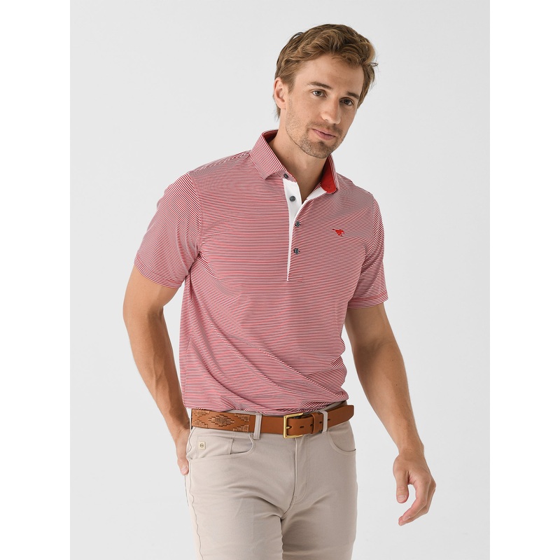 Greyson Men’s Collegiate Saranac Polo
