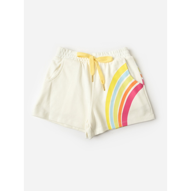 Hannah Banana Girls’ Rainbow Print Short