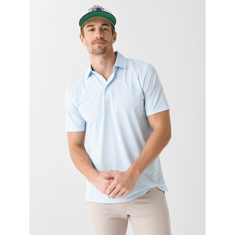 Southern Tide Men’s Brrr-eeze Meadowbrook Stripe Polo