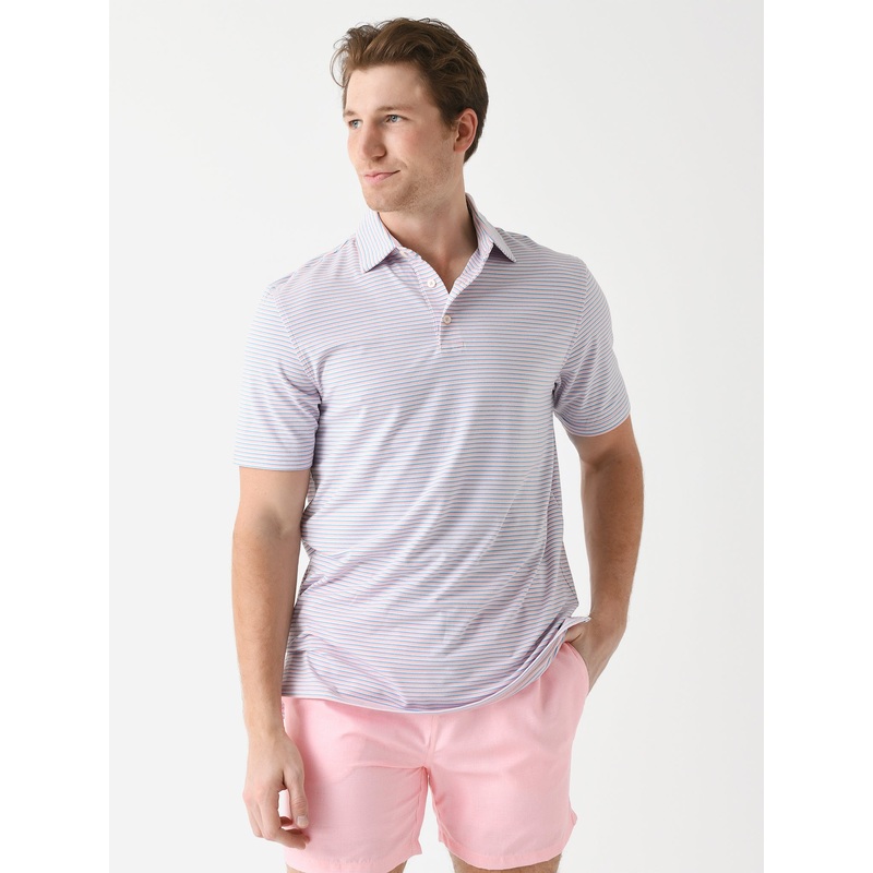 Southern Tide Men’s Ryder Heather Halls Performance Polo