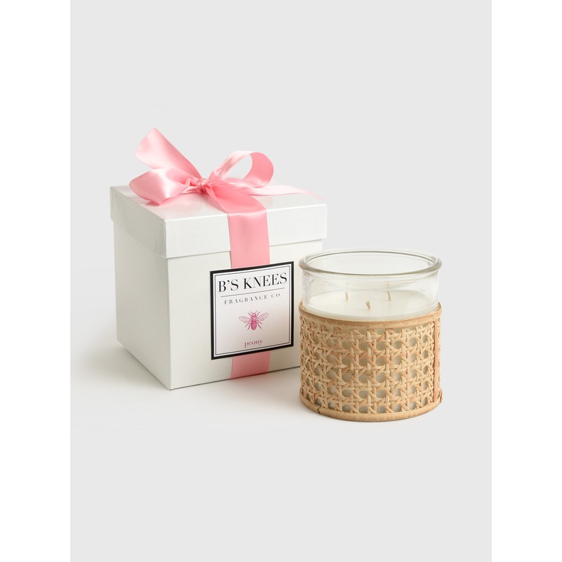 B’s Knees Basket Weave 3-Wick Candle