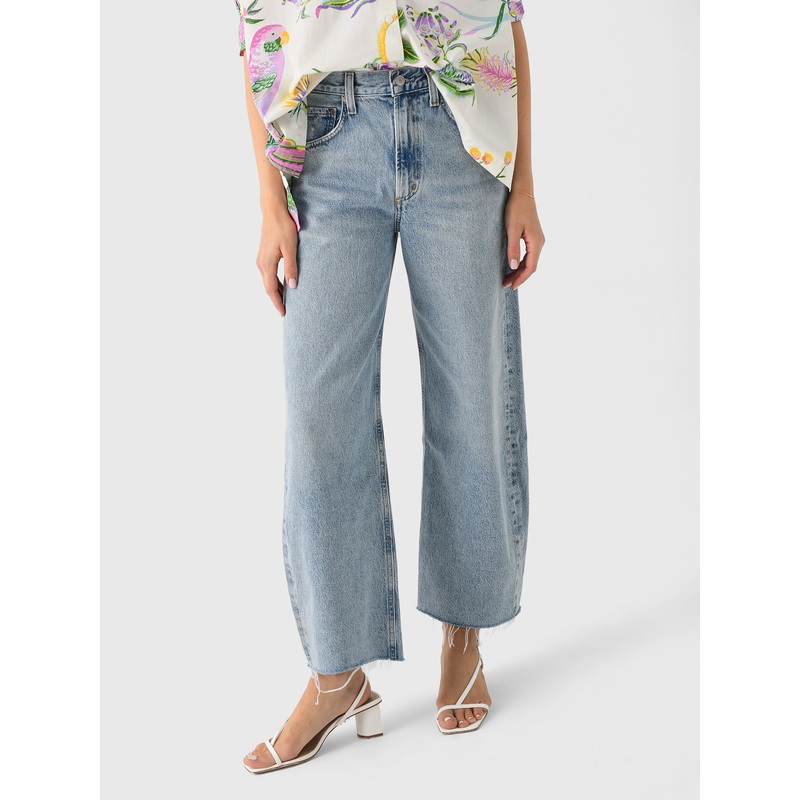 Agolde Women’s Low Curve Fray Jean