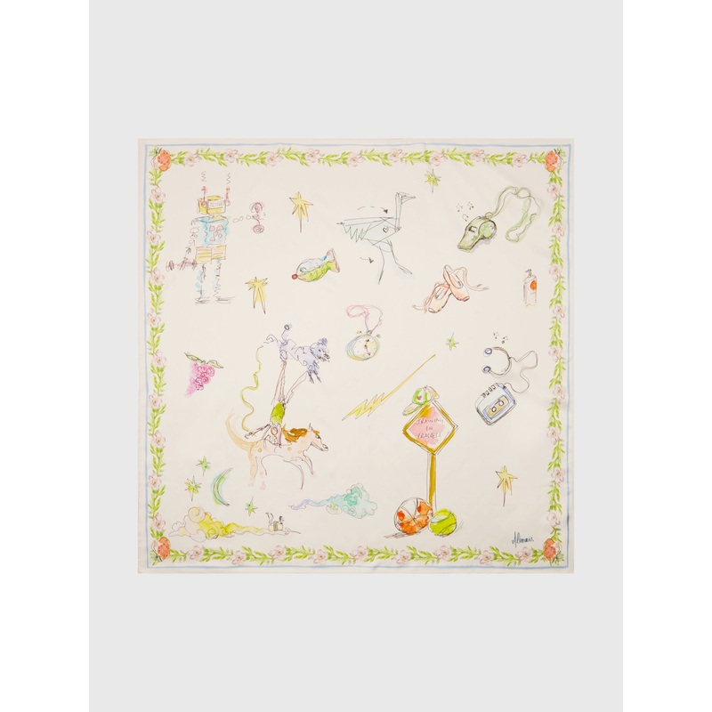 Alemais Women’s Court Silk Scarf