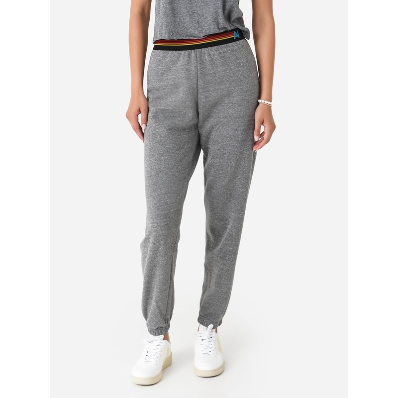 Aviator Nation Women’s Logo Stripe Sweatpant