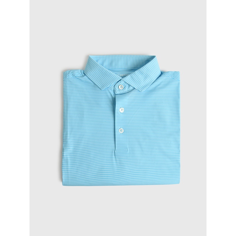 Harlestons Men’s The Ion Polo|S|M|L|XL|XXL|SEA ISLAND BLUE