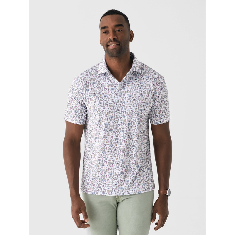 Rhoback Men’s The Alamo City Polo