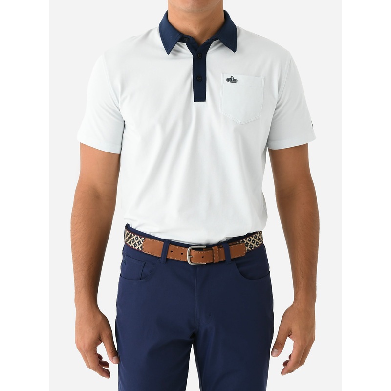 Super Mex Men’s Signature Series Contrast Trim Polo