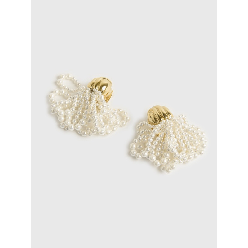 Valere Dancer Earrings|O/S|GOLD/PEARL