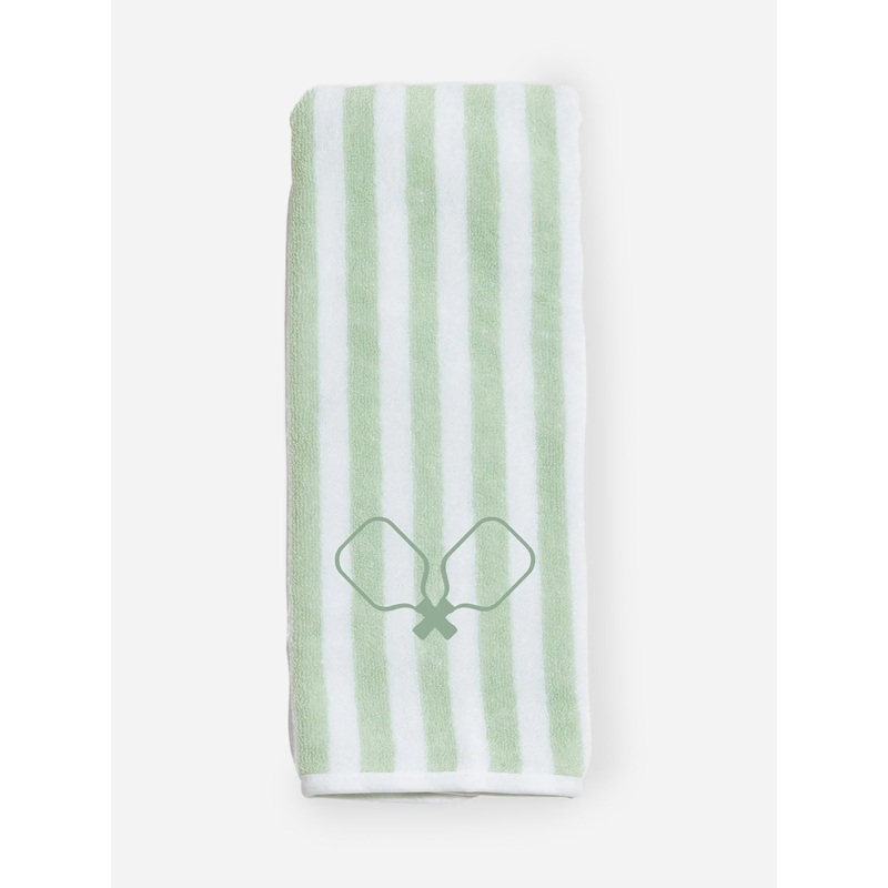 Weezie Pickleball Towel|O/S|PICKLE GREEN PADDLES