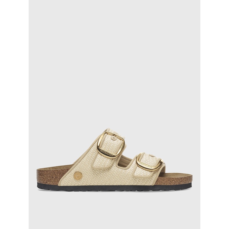 Birkenstock Women’s Arizona Big Buckle Raffia Sandal